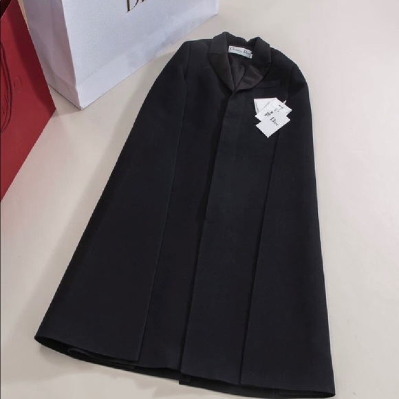 dior cape coat